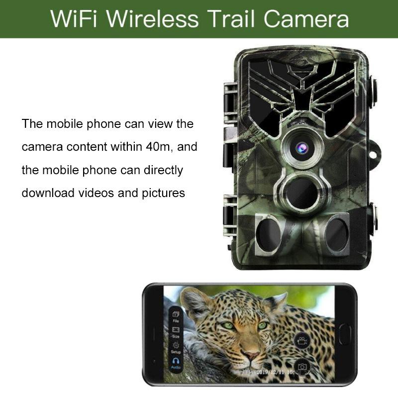 Wireless Bluetooth Control Camera with Infrared Tracking and Wifi Connectivity