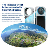 Amagisn Silicone Protective Cover for Insta360 X4 - Lens Cover Gray - Extra Image