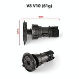 Direct Drive Suction Head for Dyson V8 V10 Vacuum Cleaner - Motor Bearing Parts - Side View