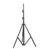 Professional Photography Lighting Stand With Spring Buffer For Studio Flash - Front View