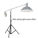 Professional Photography Lighting Stand With Spring Buffer For Studio Flash - Close-Up Angle