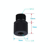 4-Piece Screw Adapter 1 / 4 Female To M12 Male - Side View
