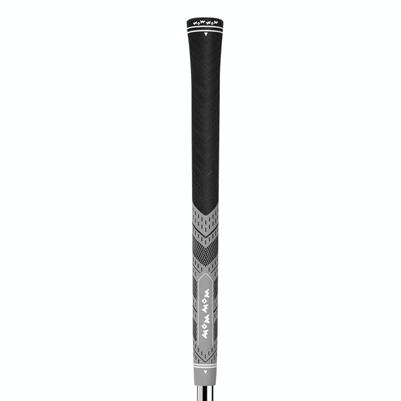 Anti-slip Golf Club Pole Cover - Protective Rubber Grip Gray - Dark Blue Half Cotton Yarn