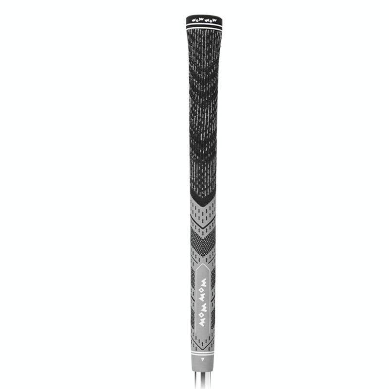 Anti-slip Golf Club Pole Cover - Protective Rubber Grip Gray - Dark Blue Half Cotton Yarn