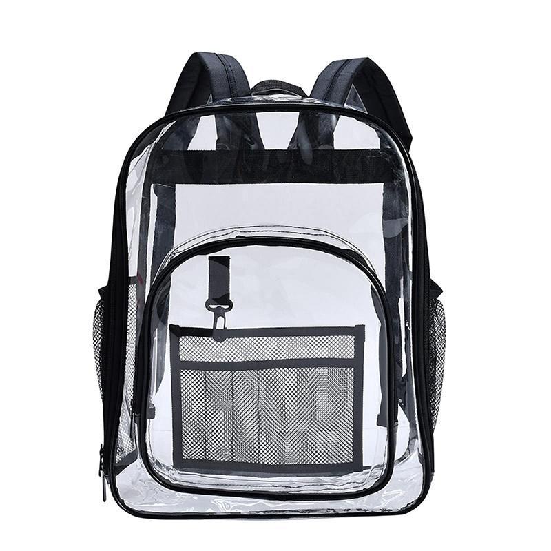 Waterproof Pvc Backpack for Students - Compact and Durable - Small Gray