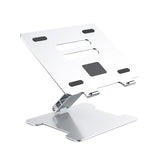 Adjustable Aluminum Laptop Stand - Multi-functional & Foldable - Front View
