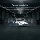 10.88 Ips Touch Screen Car Dvr Recorder - Ultra Hd 1080p - 45-Degree Angle