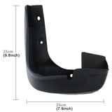 4 Pcs Car Auto Semi-Rigid Pvc Splash Flaps Fender Guard For Honda 8Th Series Civic - 45-Degree Angle