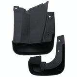 4 Pcs Car Auto Semi-Rigid Pvc Splash Flaps Fender Guard For Honda 8Th Series Civic - Rear View