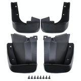 4 Pcs Car Auto Semi-Rigid Pvc Splash Flaps Fender Guard For Honda 8Th Series Civic - Low Angle