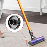 Vacuum Cleaner Brush Head End Cap for Dyson V8 / V10 / V11 / V15 - Top-Down View