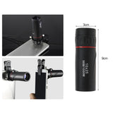 Portable High Definition Dual Focus Monocular Telescope - 10X25 - Professional - Extra Image