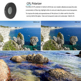 4-in-1 Lens Filter Set for Dji Action 3 - Uv Cpl Nd8-64