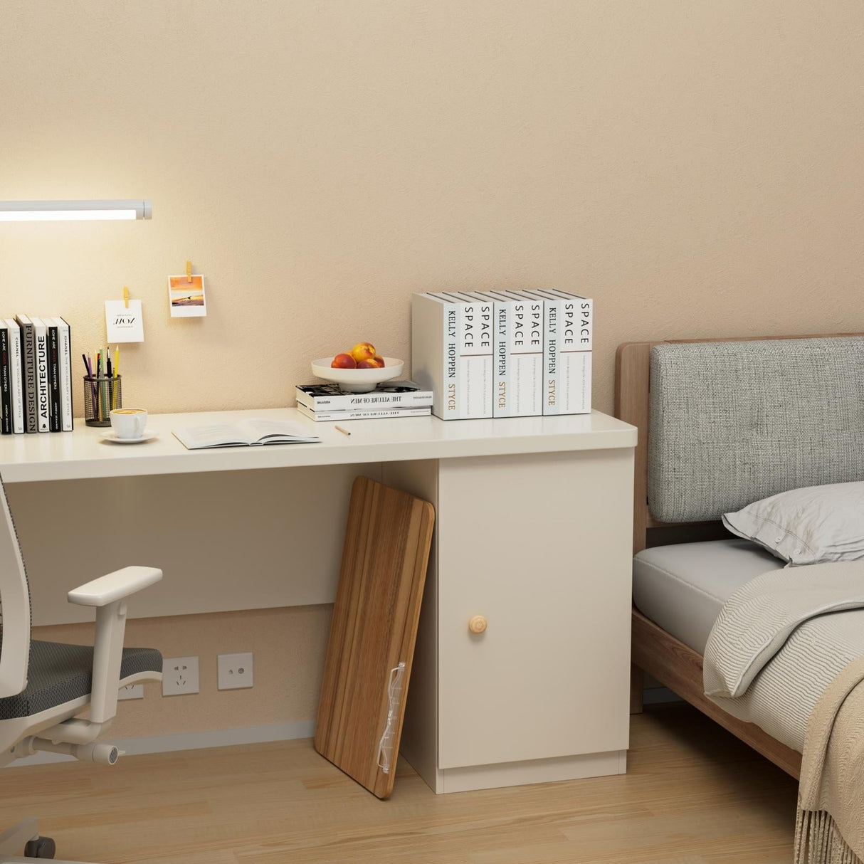 Portable Folding Book Stand for Home Dorm and Desktop