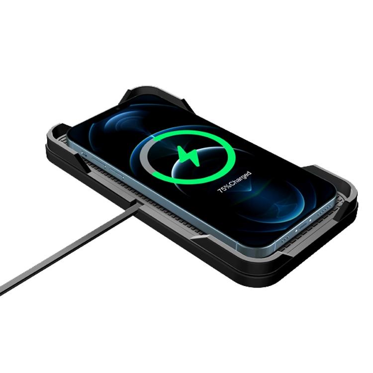 Wireless Car Charger with Anti-slip Design - C12