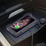 Wireless Car Charger With Anti-Slip Design - C12 - Front View