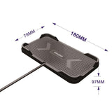 Wireless Car Charger With Anti-Slip Design - C12 - Side View