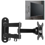 Universal Rotatable Retractable Monitor Wall Mount - 14-27 Inch - Front View
