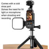 Extended Adapter for Dji Pocket 3 - Protective Bezel with Cold Shoe Bracket