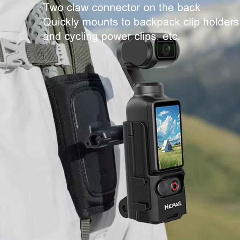 Extended Adapter for Dji Pocket 3 - Protective Bezel with Cold Shoe Bracket