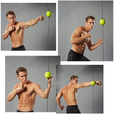 Boxing Reflex Ball For Speed And Fitness - Close-Up Angle