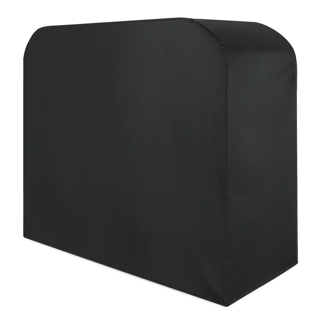 Waterproof 210d Oxford Cloth Bbq Grill Cover - Anti-uv Dust-proof Folding - Fits Gas Charcoal Electric - 145x61x117cm - Black