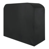 Waterproof 210d Oxford Cloth Bbq Grill Cover - Anti-uv Dust-proof Folding - Fits Gas Charcoal Electric - 145x61x117cm - Black