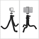 Flexible Mini Octopus Tripod with Ball Head for Slr Cameras Gopro and Cellphones - 30cmx5cm - Extra Image