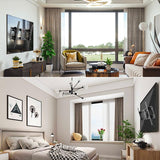 Adjustable Tilt Wall Mount for 55-85 Lcd Tv - Low Angle