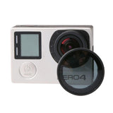Enhance Image Quality with Nd Filters for Gopro Hero4 / 3 / 3 Sports Action Camera - Rear View
