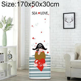 Vertical Cabinet Air Conditioning Dust Cover - All-inclusive Pirate Design 170x50x30cm - Front View