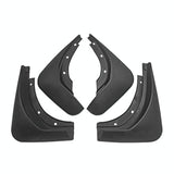 For Volkswagen Scirocco 2009-2016 4Pcs / Set Car Auto Soft Plastic Splash Flaps Fender Guard