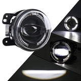 2 Pcs 4 Inch Car Led Angel Eyes Spotlight Modified Fog Lights For Jeep Wrangler / Dodge / Chrysler Pt Cruiser - Rear View