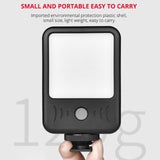 Live Broadcast Microphone Light for Interviews and Recording