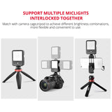 Live Broadcast Microphone Light for Interviews and Recording