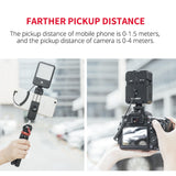 Live Broadcast Microphone Light for Interviews and Recording