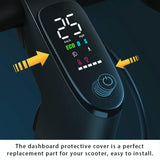Electric Scooter Instrument Panel Cover for Ninebot F30 / F40 - Close-Up Angle
