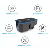 Wireless Charger for Volvo Xc60 / Xc90 - 15w - Side View