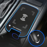 Wireless Charger for Volvo Xc60 / Xc90 - 15w - Rear View