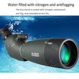 High Definition 25-75X70 Zoom Monocular Telescope For Outdoor Use - Close-Up Angle
