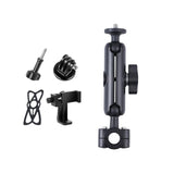 Universal Car Seat Mount for Action Cameras - 21mm Ballhead - Side View