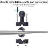 Universal Car Seat Mount for Action Cameras - 21mm Ballhead - Extra Image