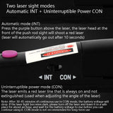 Indoor Golf Putting Laser Pointer for Linear Practice - Close-Up Angle