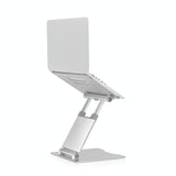 Foldable Aluminum Laptop Stand - Adjustable Height - Top-Down View