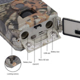 Waterproof Night Vision Hunting Trail Camera With Wide Angle And Pir Sensor - Close-Up Angle