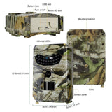 Waterproof Night Vision Hunting Trail Camera With Wide Angle And Pir Sensor - Extra Image