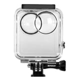 Waterproof Diving Case for Gopro Max - 45m Depth - Side View