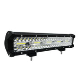 15 Inch 75W 7500Lm 6000K Led Strip Working Refit Off - Road Vehicle Lamp Roof Strip Light - Front View