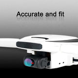 Tempered Glass Lens Film For Fimi X8 Mini Drone - Anti-Scratch - Rear View