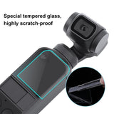 9h Tempered Glass Screen Protector for Dji Pocket Gimbal - 2.5d Hd - Rear View